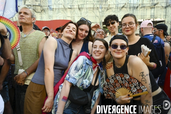 Marche des fiertés 2025. Gay Pride 2025, à Paris.