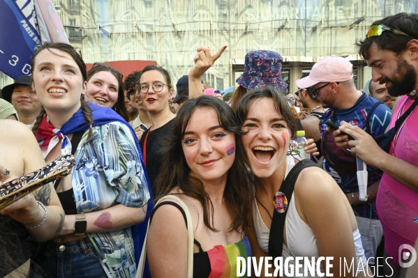 Marche des fiertés 2025. Gay Pride 2025, à Paris.