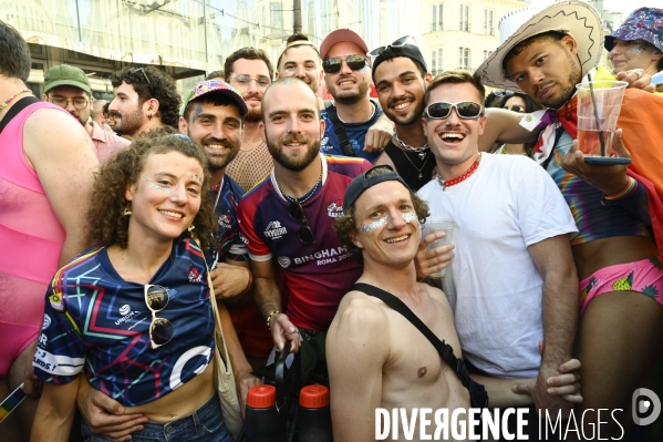 Marche des fiertés 2025. Gay Pride 2025, à Paris.