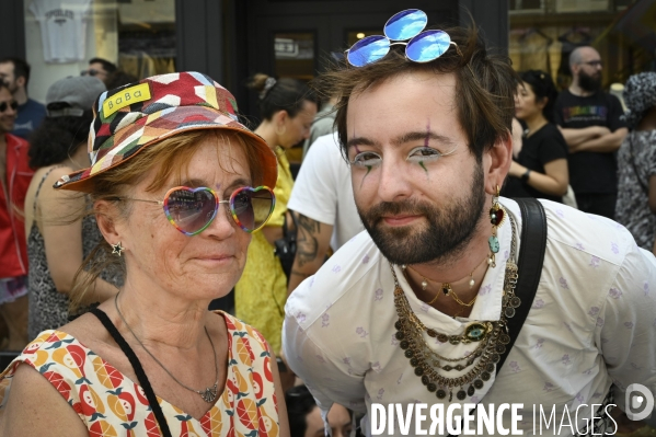Marche des fiertés 2025. Gay Pride 2025, à Paris.