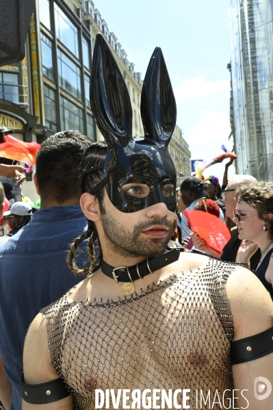 Marche des fiertés 2025. Gay Pride 2025, à Paris.