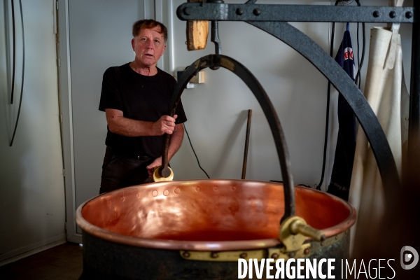 Le fromage dans le Massif des Bauges.