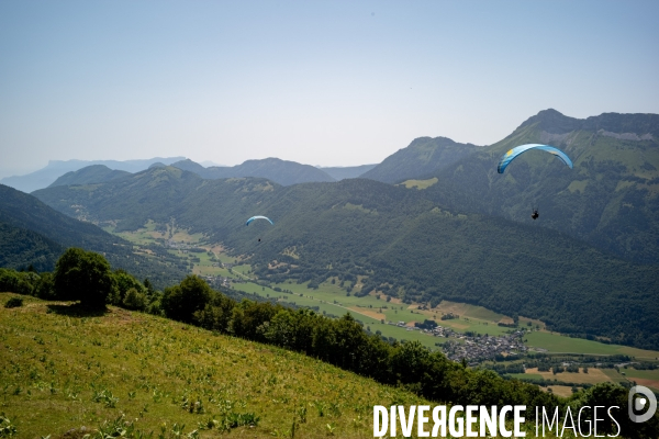 Le massif des bauges