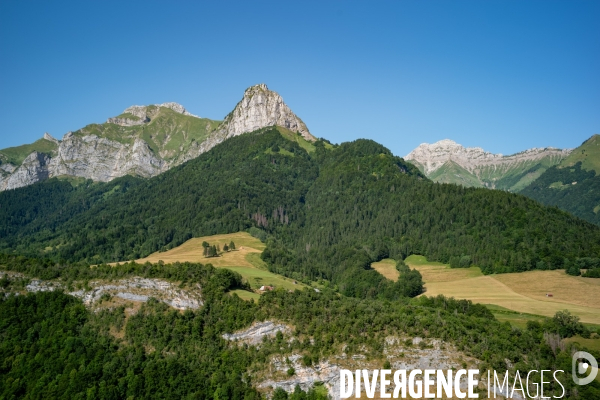 Le massif des bauges