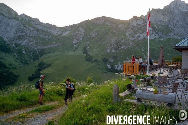 Randonnée dans le massif des Bauges