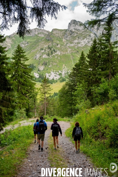 Randonnée dans le massif des Bauges