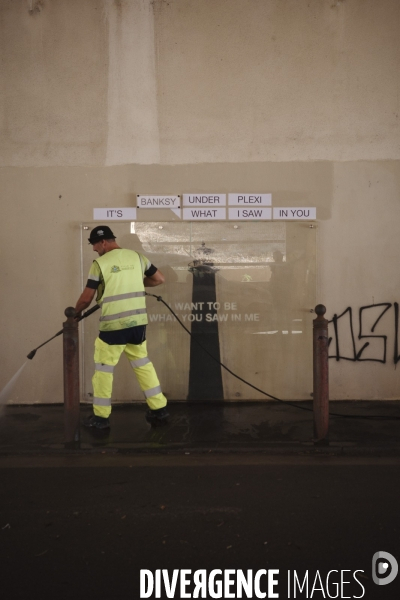 Banksy sous protection