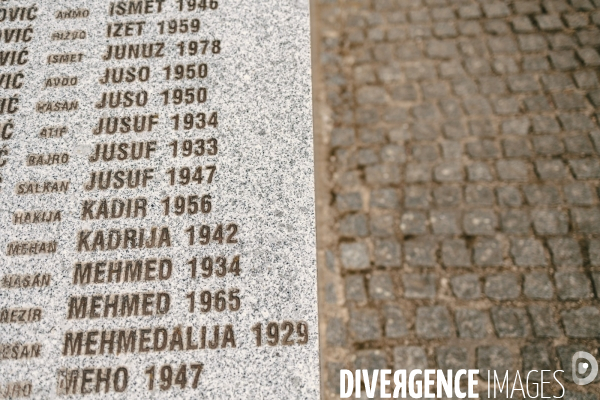 Memorial du genocide de Srebrenica