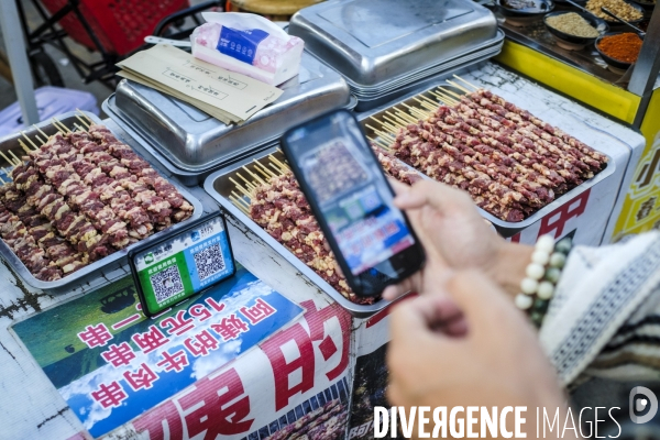 Paiement dematerialise en Chine a l aide d un smartphone
