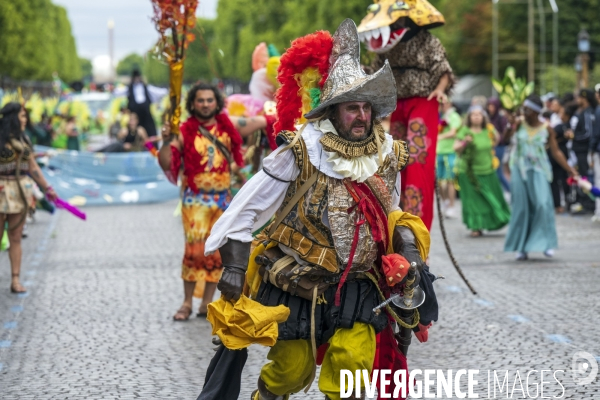 L  Amazonie : Theme du 25e Carnaval Tropical de Paris