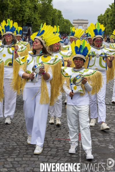 L  Amazonie : Theme du 25e Carnaval Tropical de Paris
