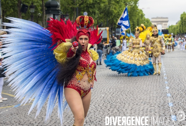 L  Amazonie : Theme du 25e Carnaval Tropical de Paris