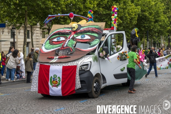 L  Amazonie : Theme du 25e Carnaval Tropical de Paris