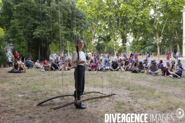 Définition de l’œuvre d’art comme acte de confiance aux spectateurs·rices de Camille Boitel