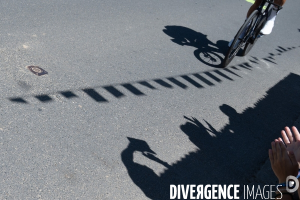 Tour de France. Contre la montre de Caen.