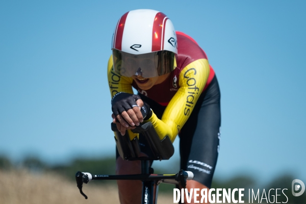 Tour de France. Contre la montre de Caen.