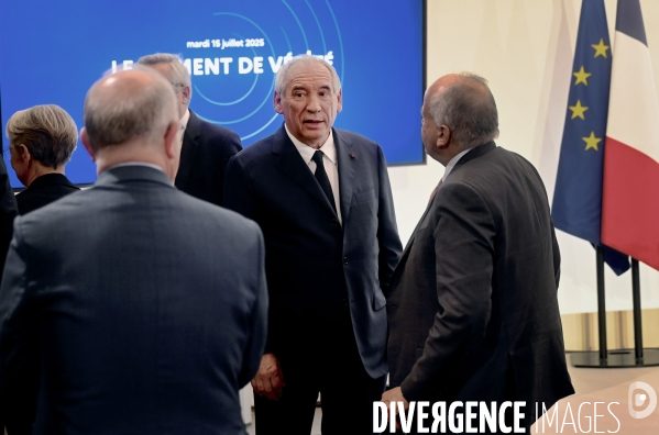 François Bayrou / Présentation du budget 2026