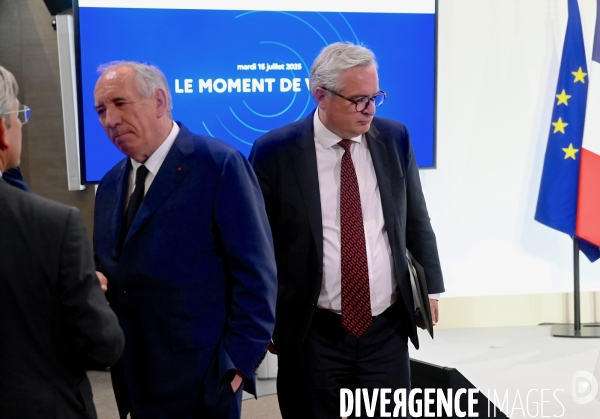 François Bayrou / Présentation du budget 2026