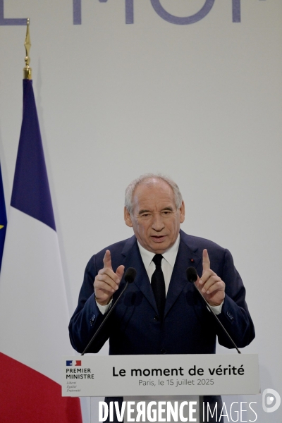 François Bayrou / Présentation du budget 2026