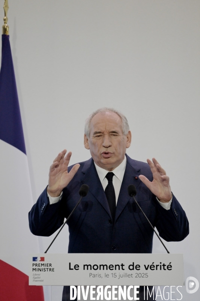 François Bayrou / Présentation du budget 2026
