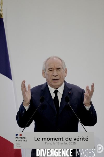 François Bayrou / Présentation du budget 2026