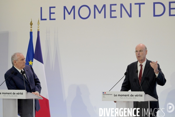 François Bayrou / Présentation du budget 2026