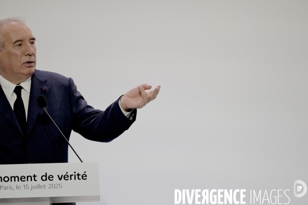 François Bayrou / Présentation du budget 2026