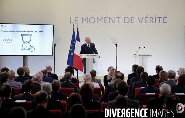 François Bayrou / Présentation du budget 2026