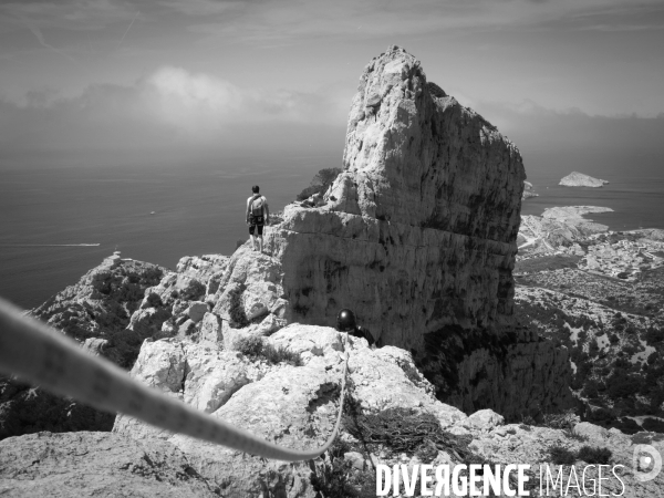 Escalade dans les calanques