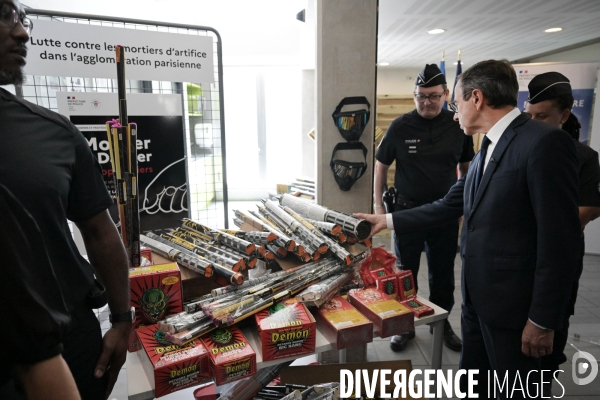 Bruno Retailleau présente son plan anti mortiers