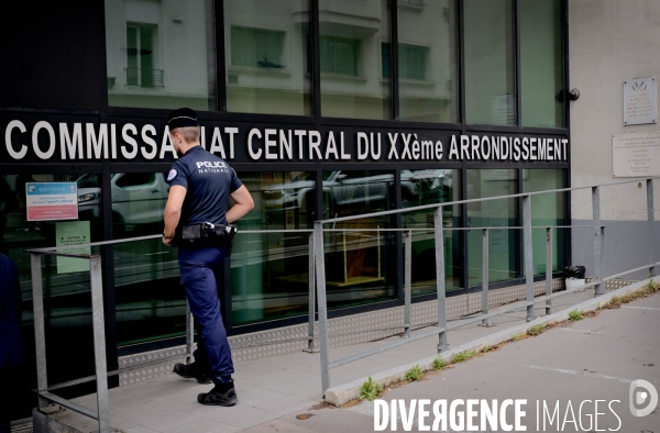 Le commissariat de police du 20ème arrondissement de Paris 