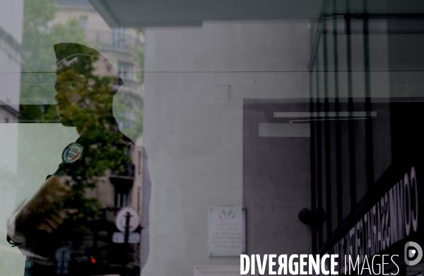 Le commissariat de police du 20ème arrondissement de Paris 