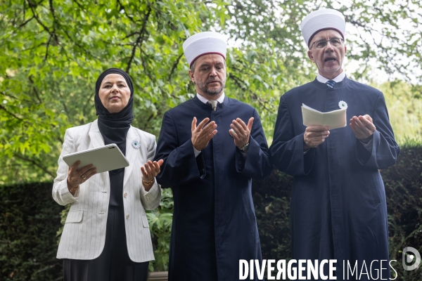 Mémorial du génocide de Srebrenica au cimetière Père Lachaise