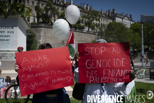 Genève. Journée de la Nakba