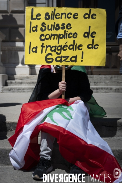 Genève. Journée de la Nakba