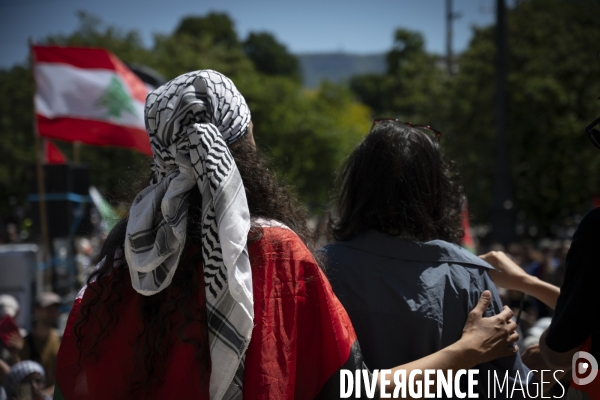 Genève. Journée de la Nakba