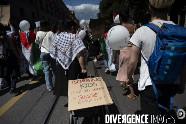 Genève. Journée de la Nakba