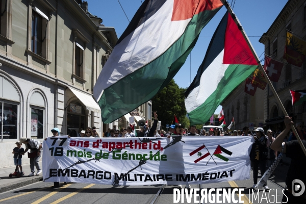 Genève. Journée de la Nakba