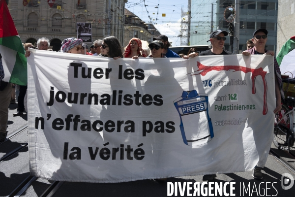 Genève. Journée de la Nakba