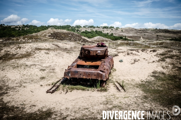 Epaves de chars des Dunes de Biville