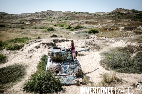 Epaves de chars des Dunes de Biville