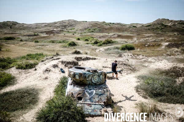 Epaves de chars des Dunes de Biville