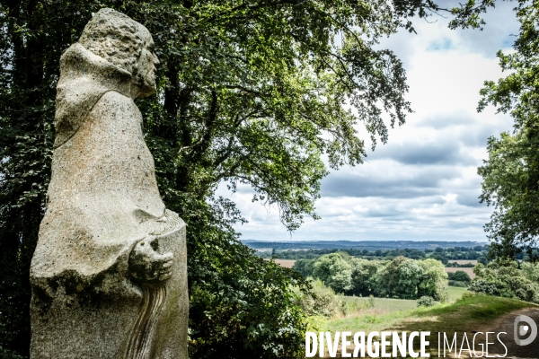 La Vallée des Saints à Carnoët