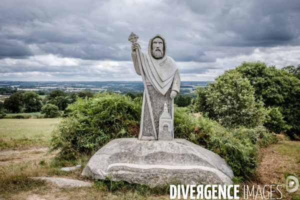 La Vallée des Saints à Carnoët