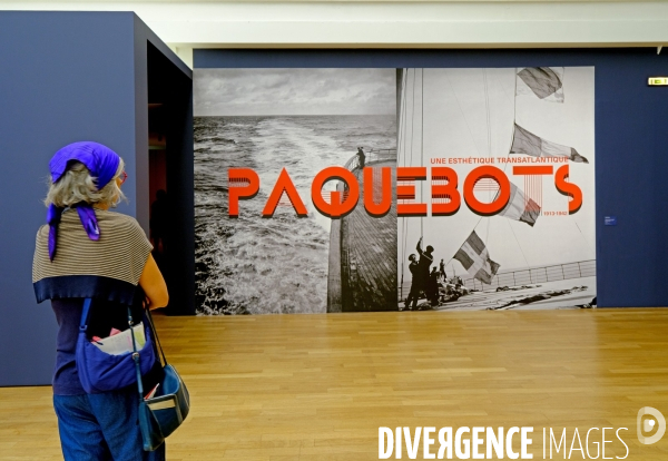 A l exposition Paquebots au  MuMa