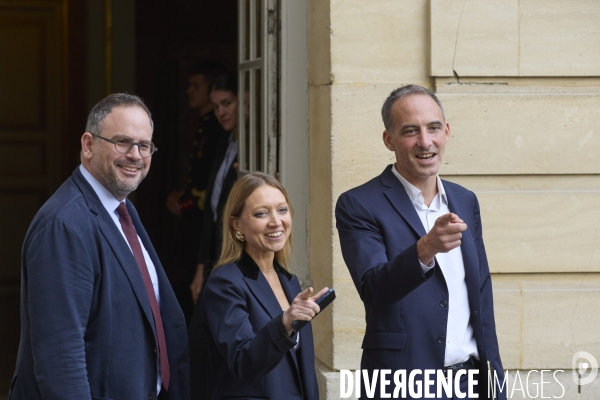Le PM reçoit les partis politiques à Matignon