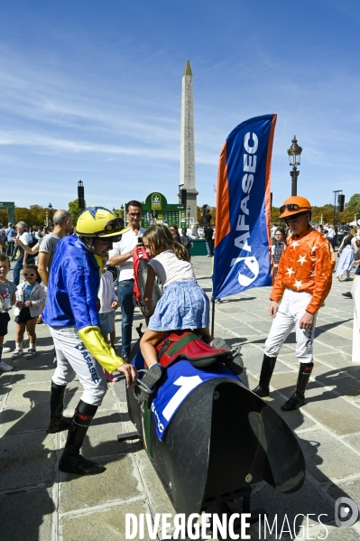 France Galop a inauguré son événement « Les Chevaux à la Concorde ».