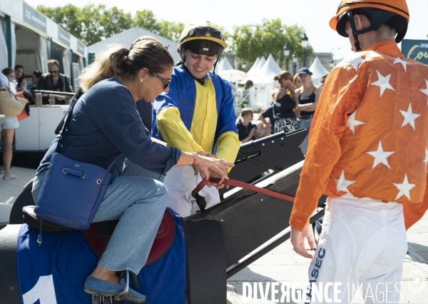 France Galop a inauguré son événement « Les Chevaux à la Concorde ».