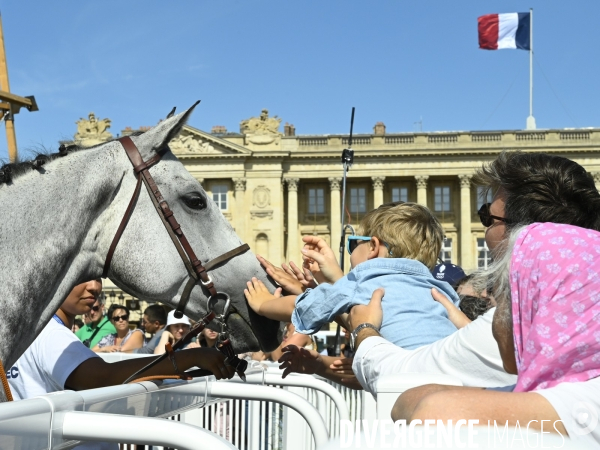 France Galop a inauguré son événement « Les Chevaux à la Concorde ».