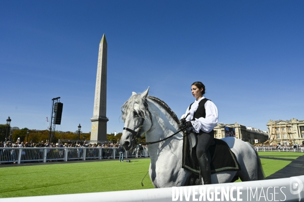 France Galop a inauguré son événement « Les Chevaux à la Concorde ».